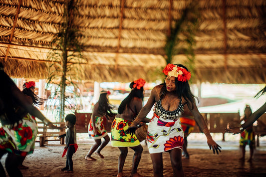 Embera Indigenous People on Gatun River