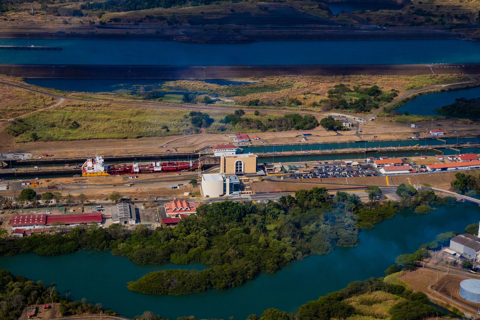 VIP Tour of Miraflores Locks & Helicopter Flight over the Panama Canal (Shore excursion)