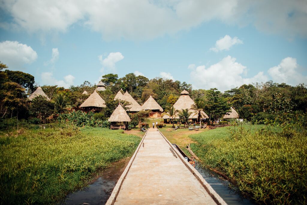 Embera Indigenous People on Gatun River