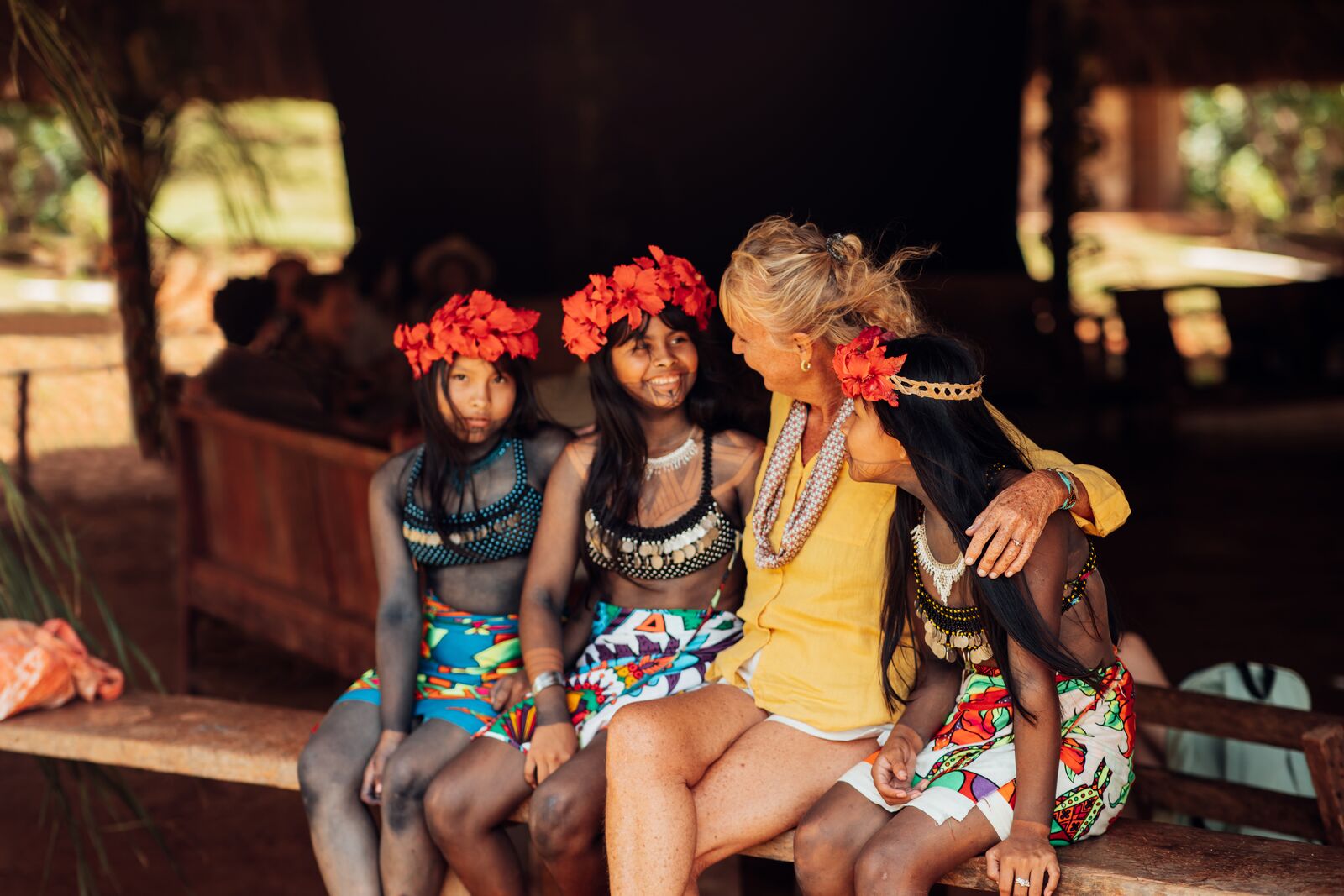 Embera Indigenous People on Gatun River